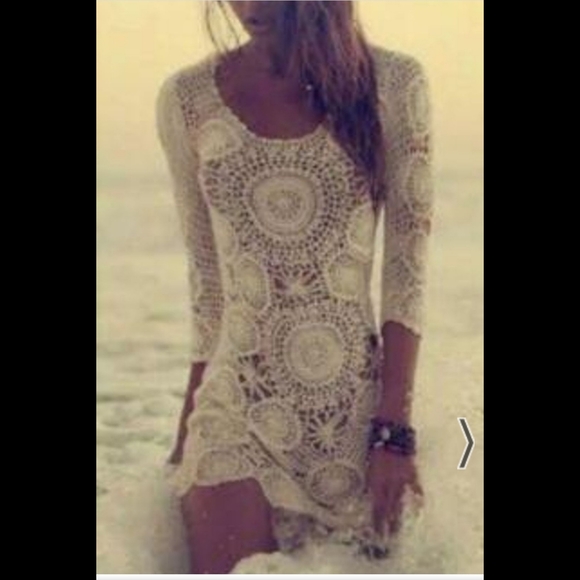 COPY - Spell Crochet Havana Backless Mini Dress - S/M - Picture 11 of 11